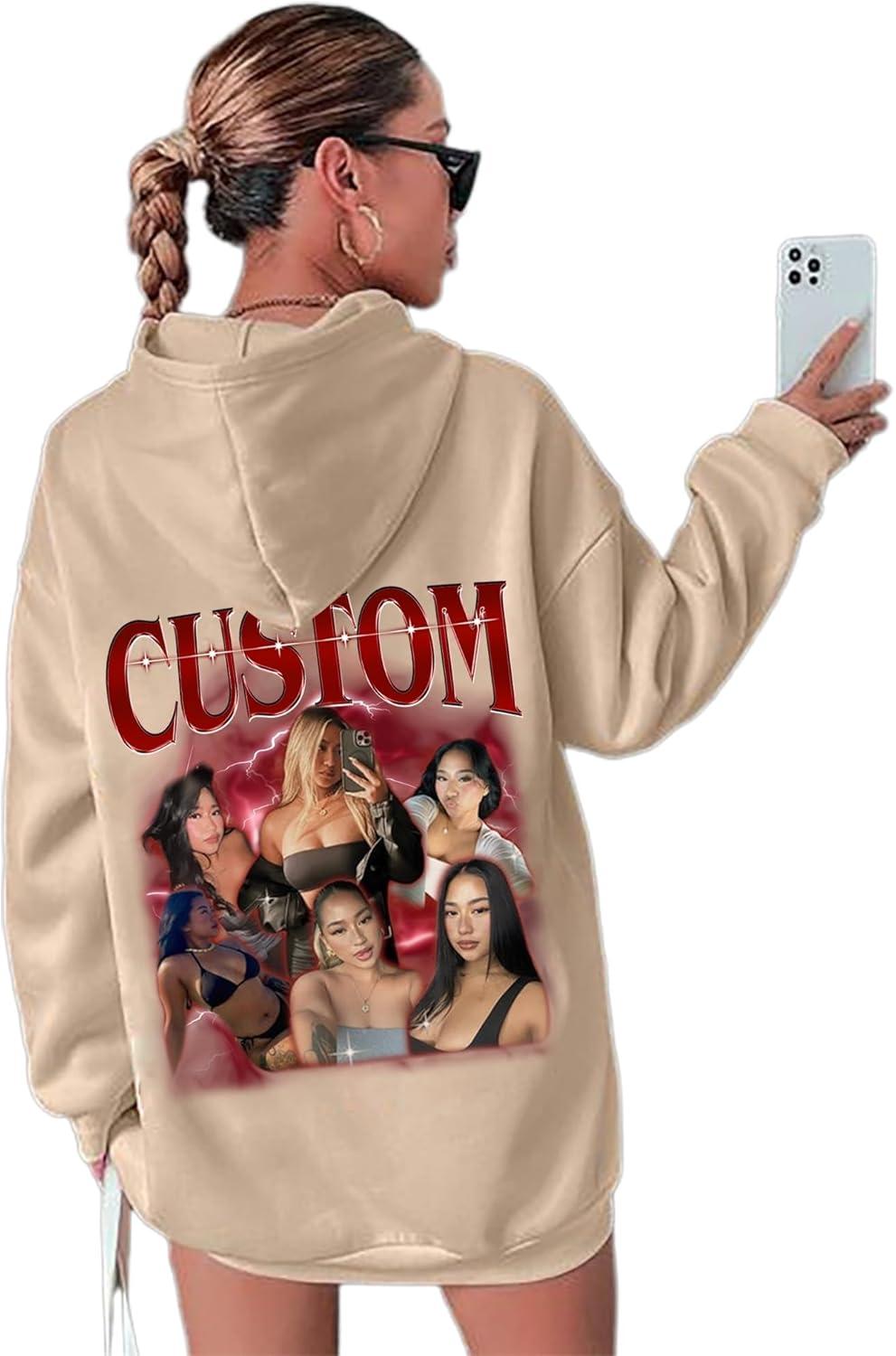 imageNAZENTI Custom Bootleg Your Own Rap Tee Shirts for Boyfriend Girlfriend Custom Face Tshirt Vintage Graphic 90s Shirt04 Hoodieback