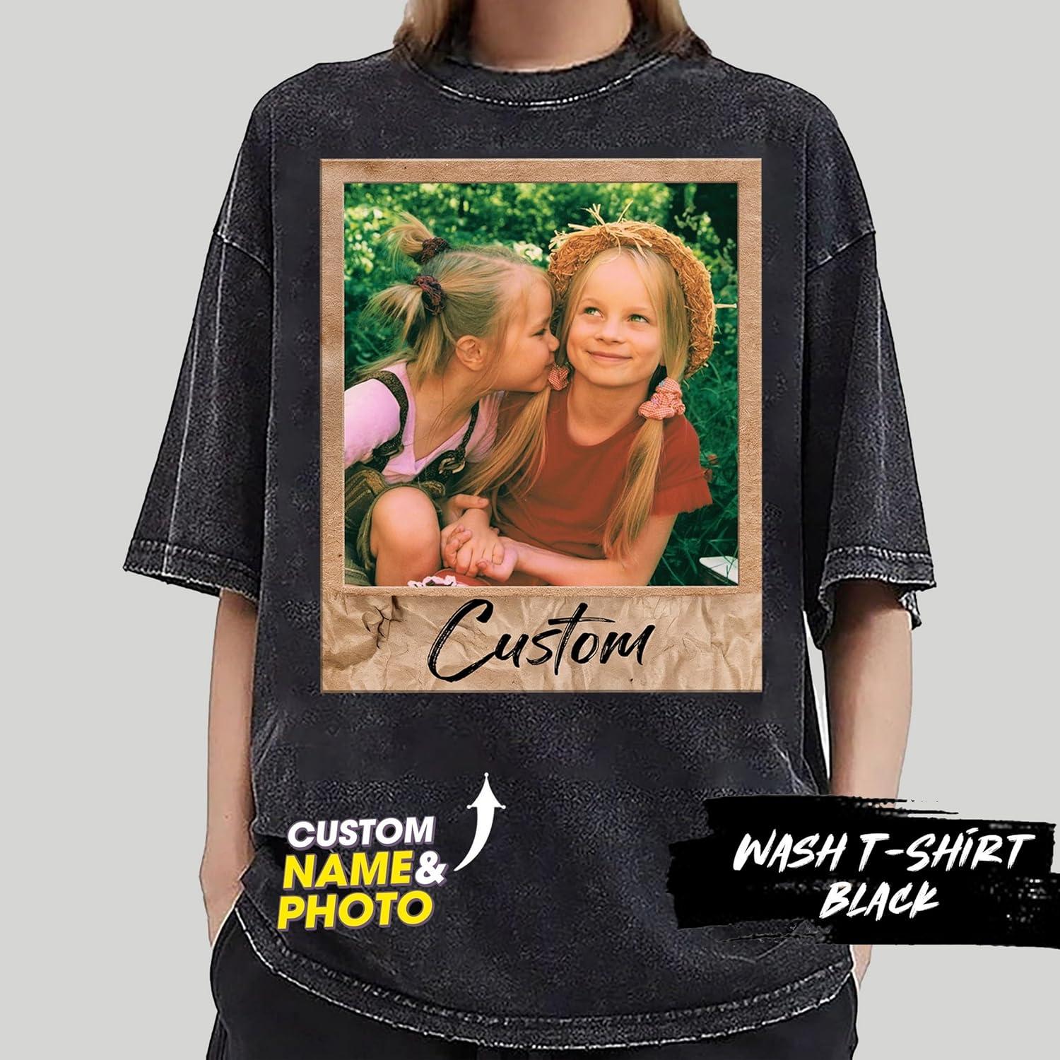 imageNAZENTI Custom Bootleg Your Own Rap Tee Shirts for Boyfriend Girlfriend Custom Face Tshirt Vintage Graphic 90s ShirtVintage 01