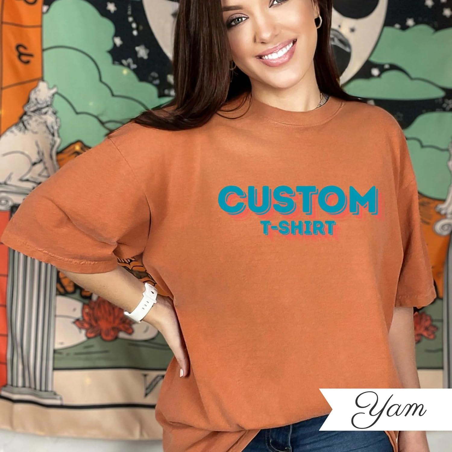 imageNAZENTI Custom Embroidered Sweatshirt and Hoodie Personalized Sweatshirts with Custom Text on Sleeve Gift for ChristmasCustom Sweatshirt 4