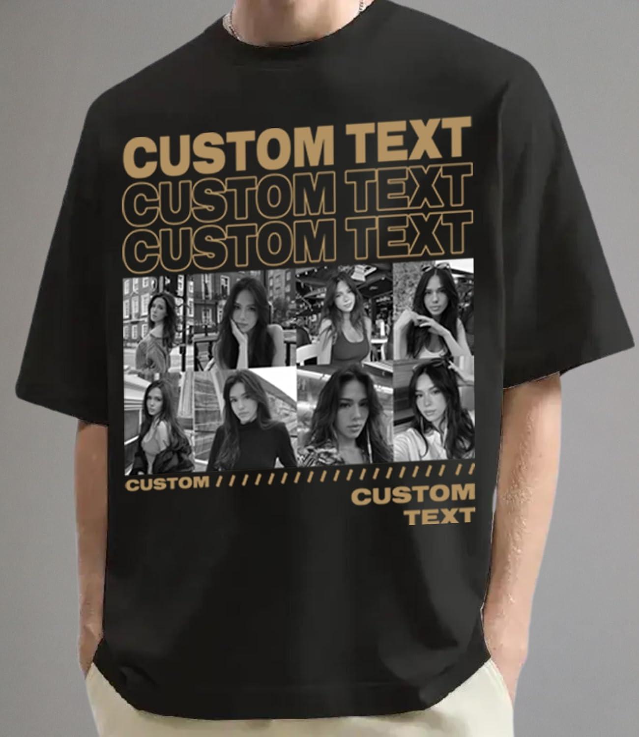imageNAZENTI Custom Shirt for Boyfriend Girlfriend Gift Bootleg Rap Tee Personalized Vintage Graphic Tshirt ValentineA2
