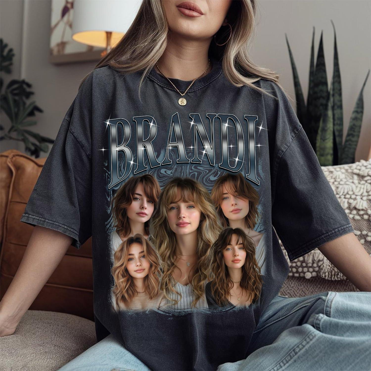 imageNAZENTI Custom Shirt for Boyfriend Girlfriend Gift Bootleg Rap Tee Personalized Vintage Graphic Tshirt ValentineA3