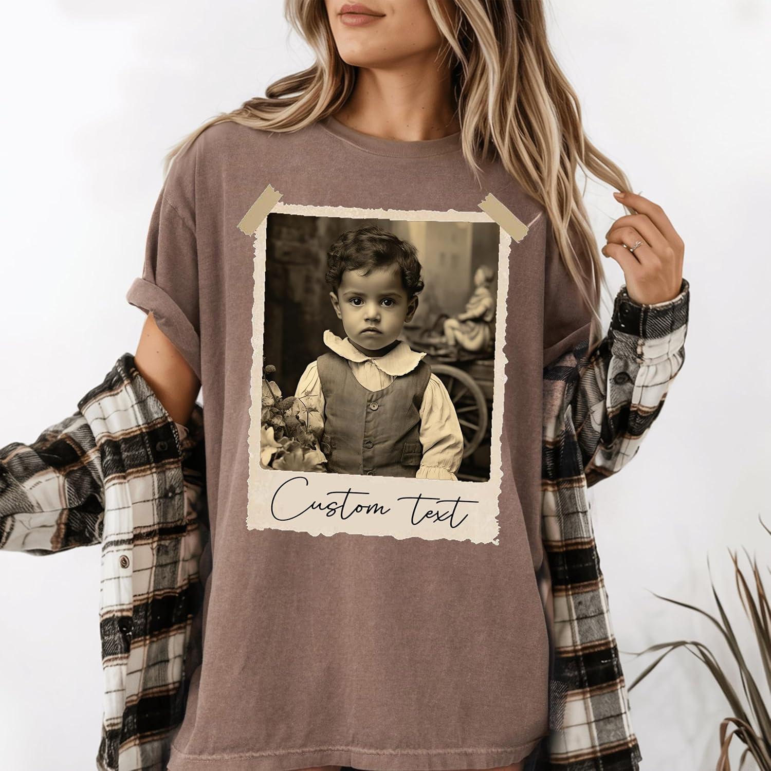 imageNAZENTI Custom Shirt for Boyfriend Girlfriend Gift Bootleg Rap Tee Personalized Vintage Graphic Tshirt ValentineDesign 02