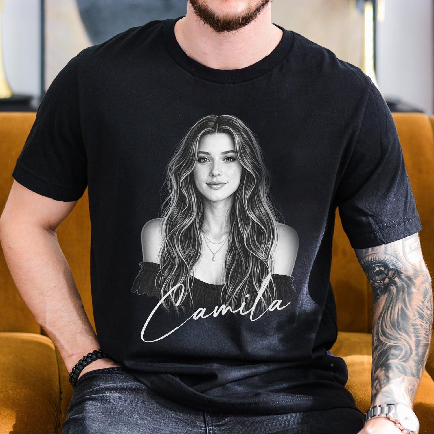 imageNAZENTI Custom Shirt for Boyfriend Girlfriend Gift Bootleg Rap Tee Personalized Vintage Graphic Tshirt ValentineDesign 03