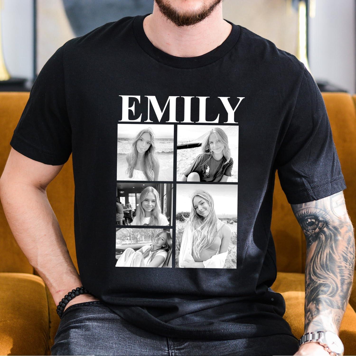 imageNAZENTI Custom Shirt for Boyfriend Girlfriend Gift Bootleg Rap Tee Personalized Vintage Graphic Tshirt ValentineDesign 05
