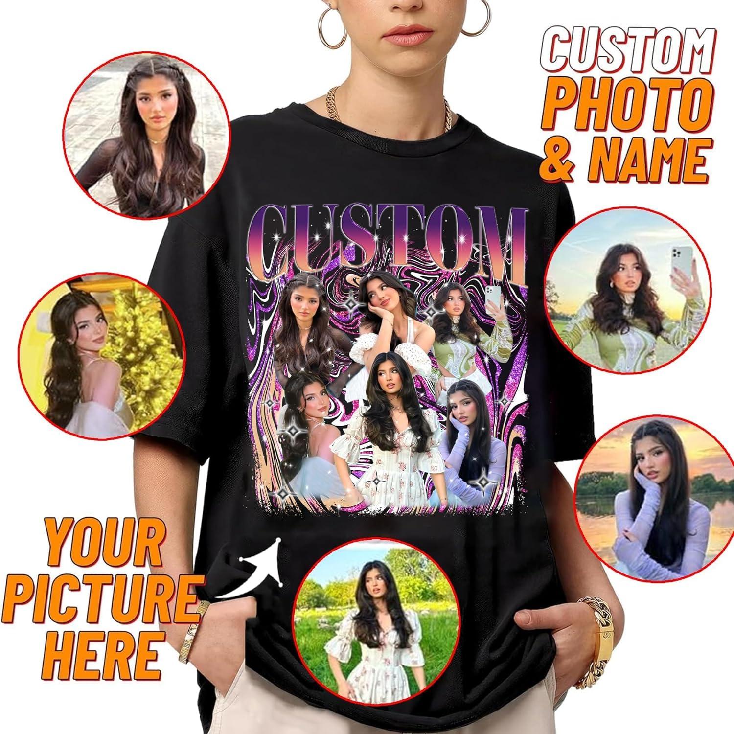 imageNAZENTI Custom Valentine Shirt Gifts for Boyfriend Customized Bootleg Rap Tee002 Bootleg