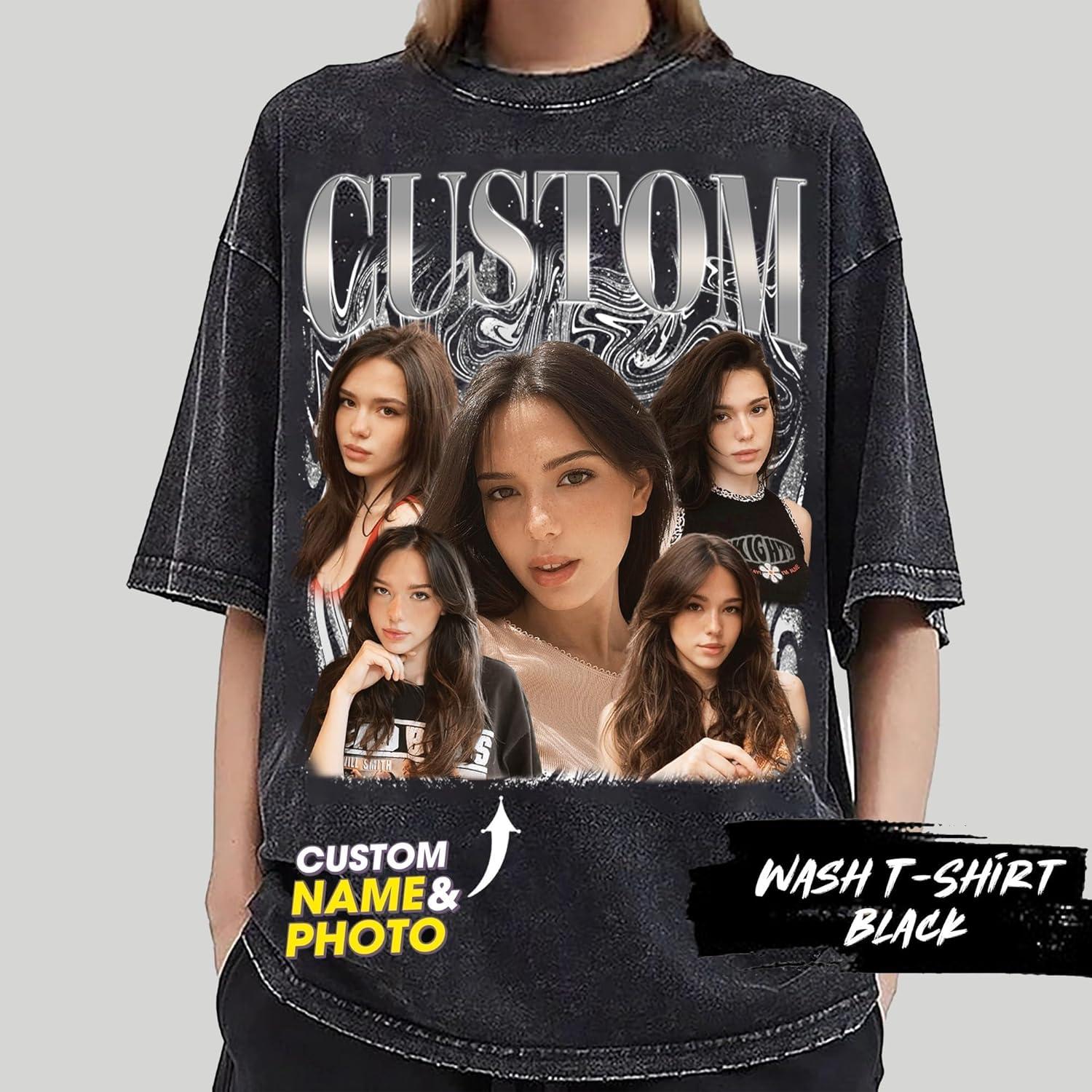 imageNAZENTI Custom Valentine Shirt Gifts for Boyfriend Customized Bootleg Rap Tee002 Bootleg