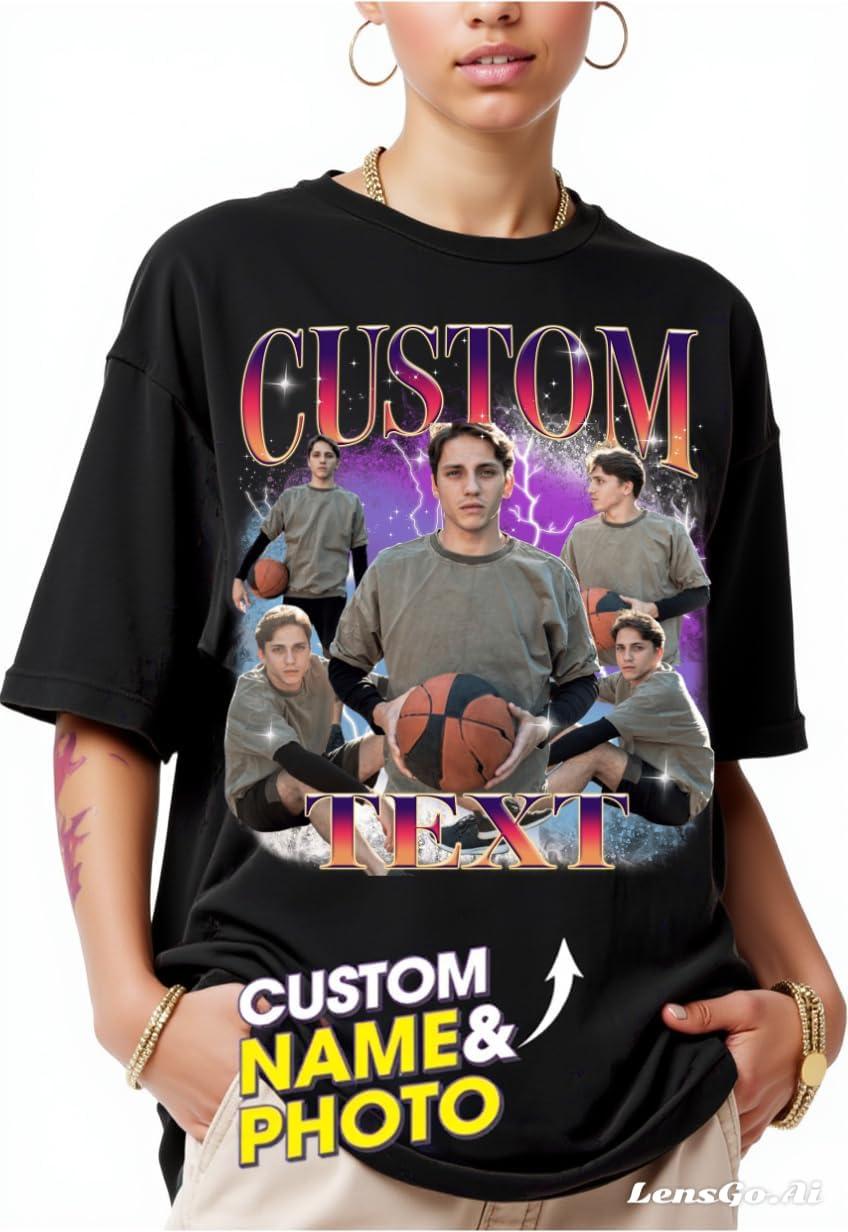 imageNAZENTI Custom Valentine Shirt Gifts for Boyfriend Customized Bootleg Rap Tee02 Bootleg