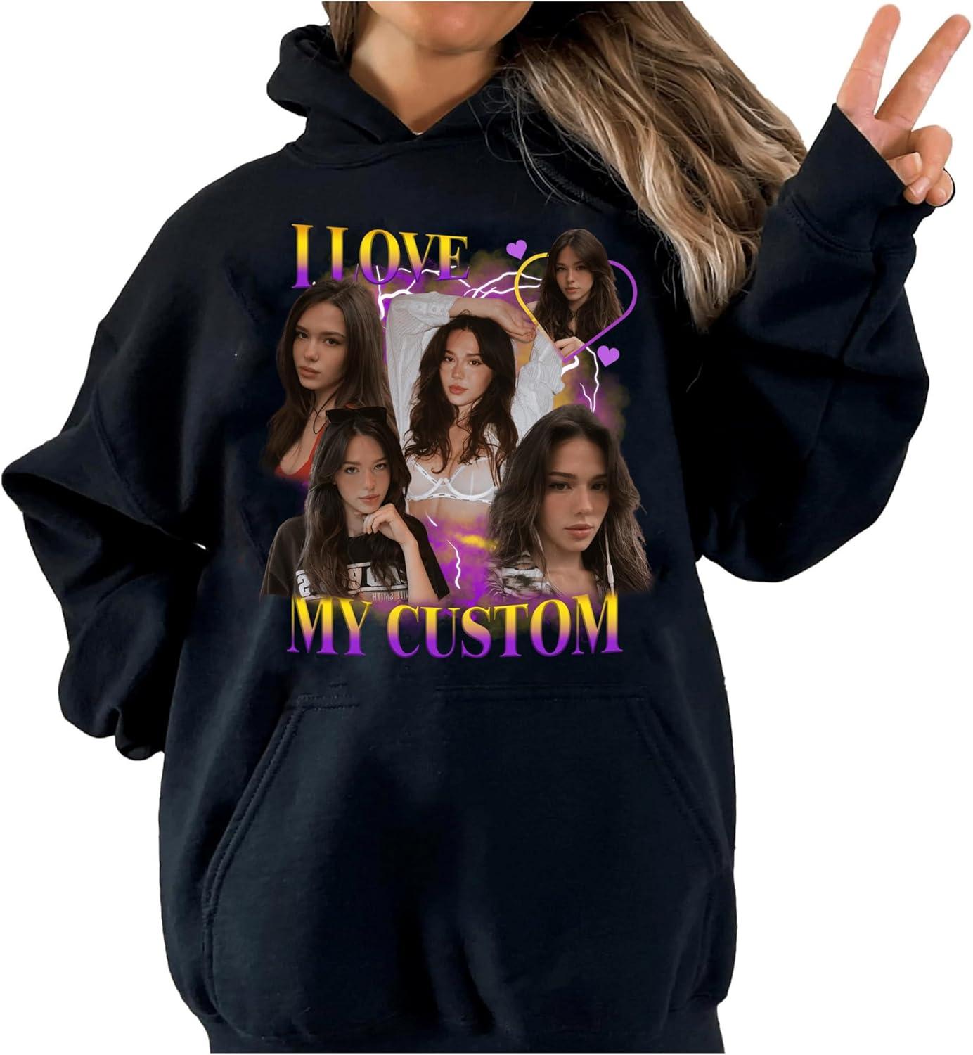 imageNAZENTI Custom Valentine Shirt Gifts for Boyfriend Customized Bootleg Rap Tee04 Bootleg