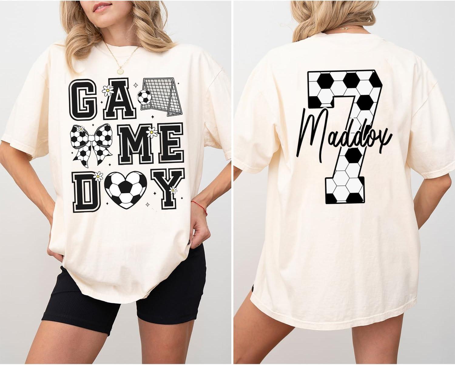 imageNAZENTI Personalize Soccer Mom Shirt Custom Soccer Mama TShirt Sports Mom Sweatshirt Mothers Apparel Mother GiftsA Soccer 01