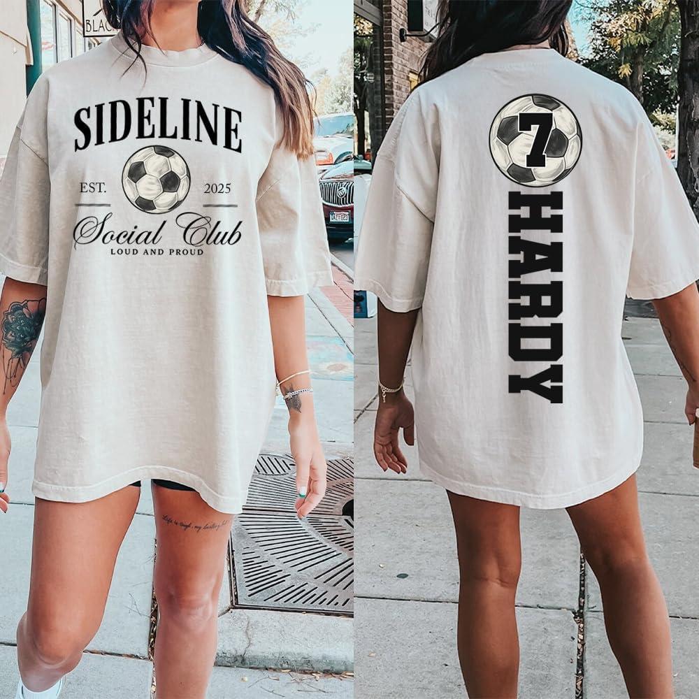 imageNAZENTI Personalize Soccer Mom Shirt Custom Soccer Mama TShirt Sports Mom Sweatshirt Mothers Apparel Mother GiftsA Soccer 04