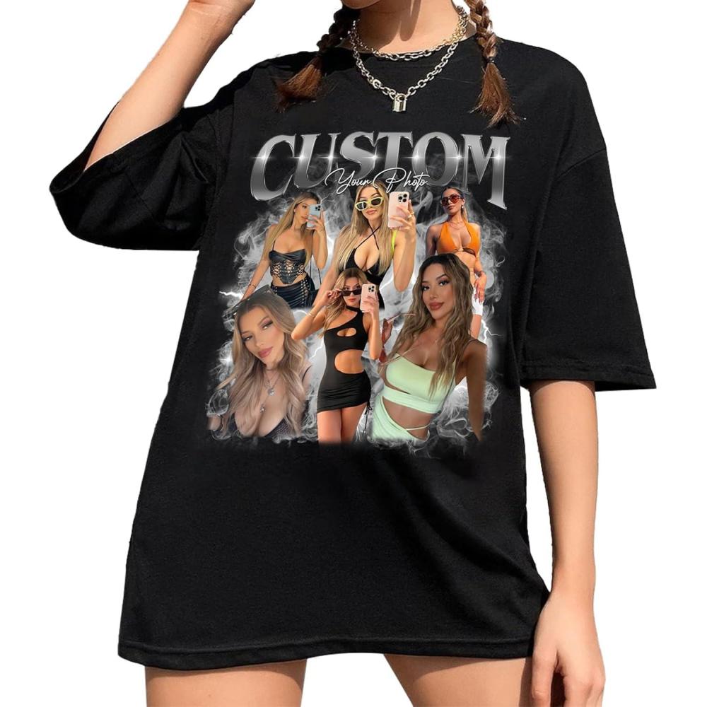 imageNAZENTI Custom Bootleg Rap Tee Custom TShirts with Picture Retro Custom Bootleg Valentines Gifts for Him HerA1