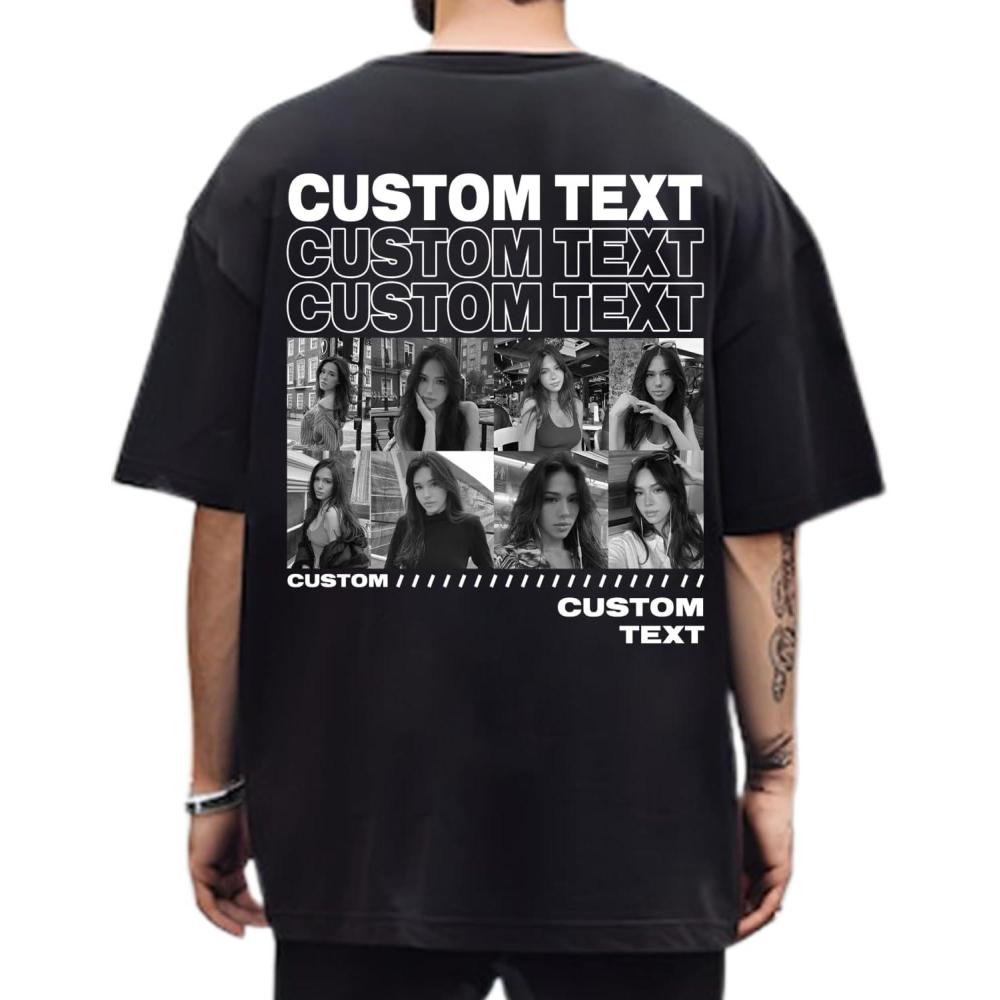 imageNAZENTI Custom Shirt for Boyfriend Girlfriend Gift Bootleg Rap Tee Personalized Vintage Graphic Tshirt ValentineA1