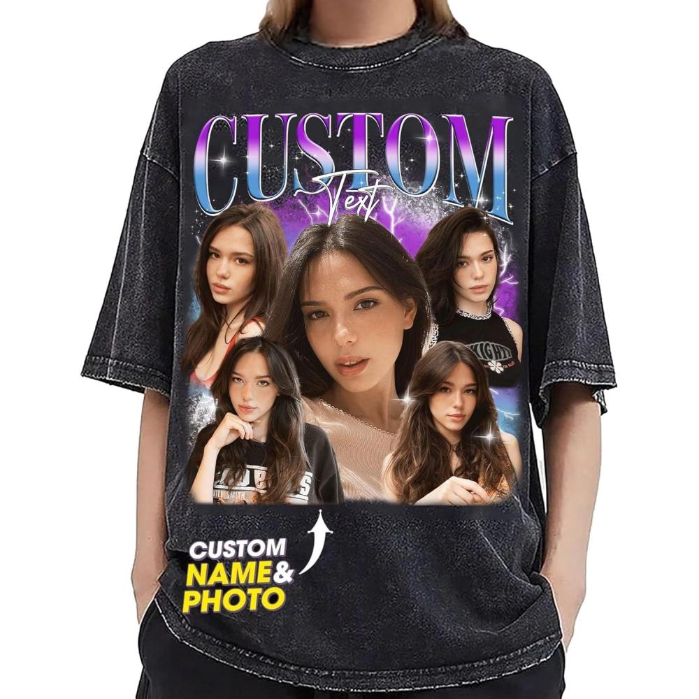 imageNAZENTI Custom Valentine Shirt Gifts for Boyfriend Customized Bootleg Rap Tee001 Bootleg