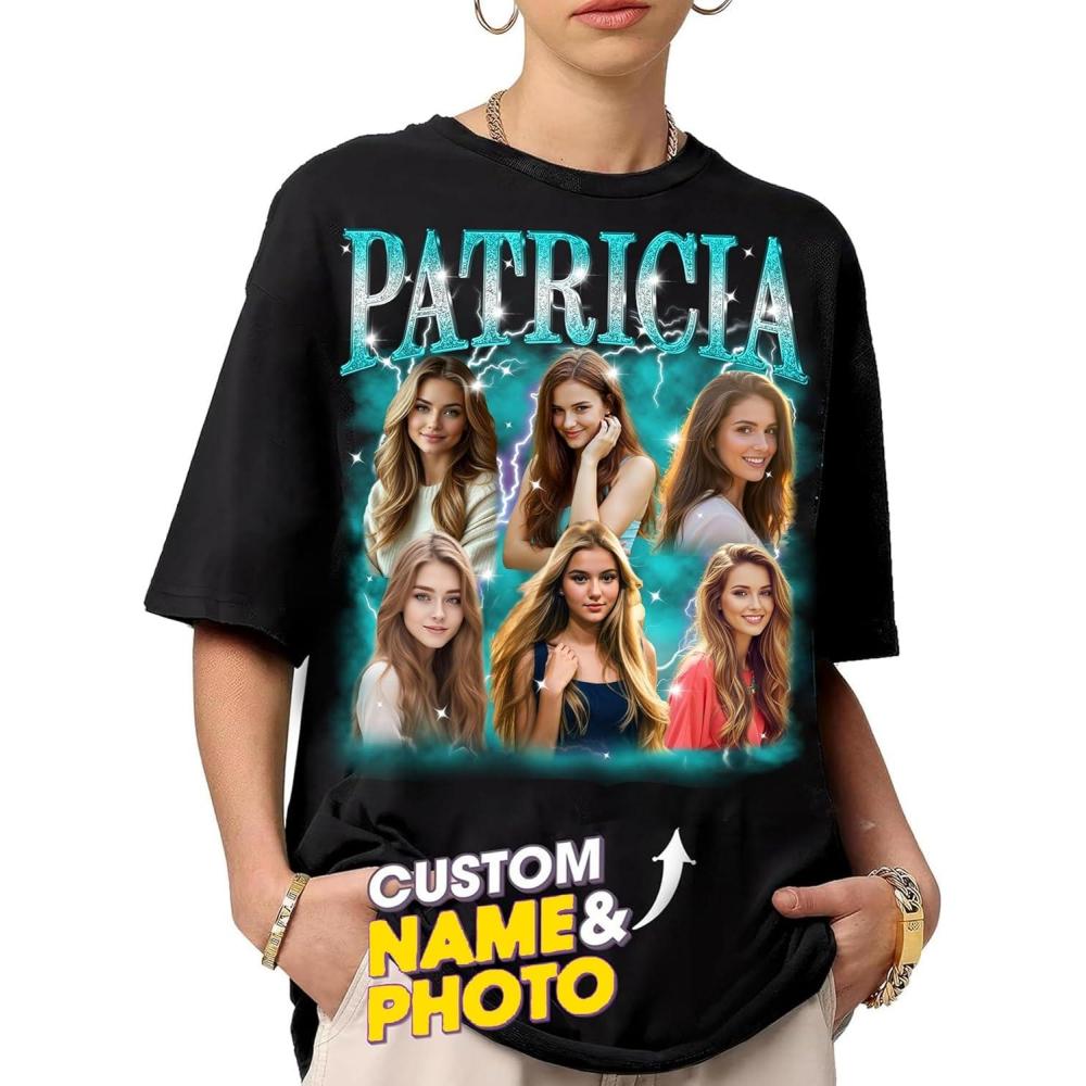imageNAZENTI Custom Valentine Shirt Gifts for Boyfriend Customized Bootleg Rap Tee003 Bootleg