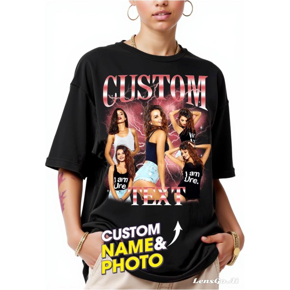 imageNAZENTI Custom Valentine Shirt Gifts for Boyfriend Customized Bootleg Rap Tee08 Bootleg