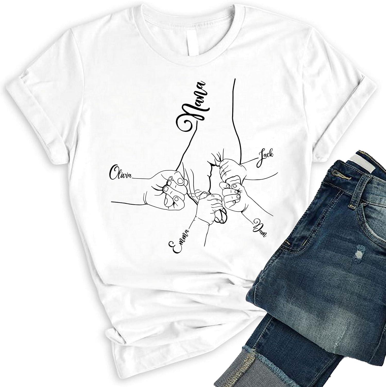 imageNAZENTI Dachshund Sweatshirt Personalized Wiener Dog Sweatshirt Gifts for Dog Mom4 Hands