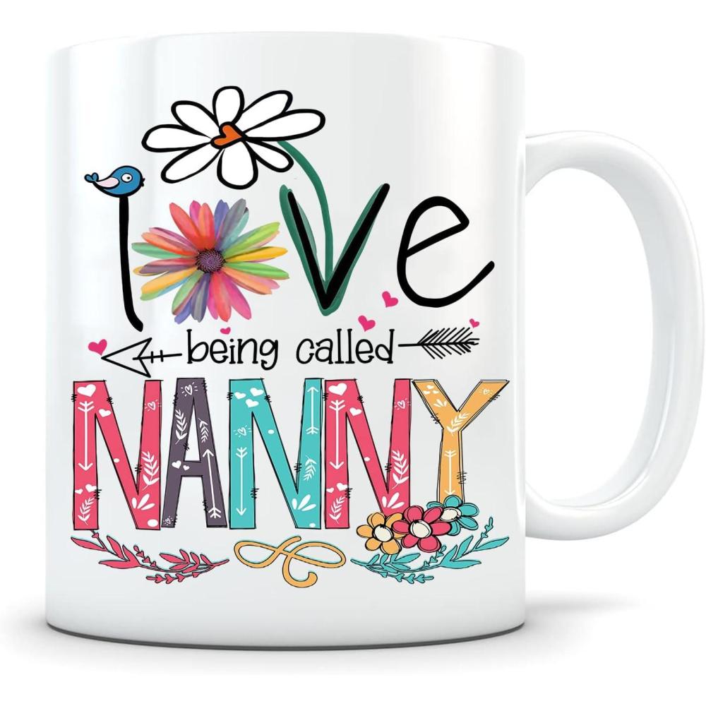 imageNAZENTI Grandma Mug Gift for Mother Christmas Mug 11oz  Nanny