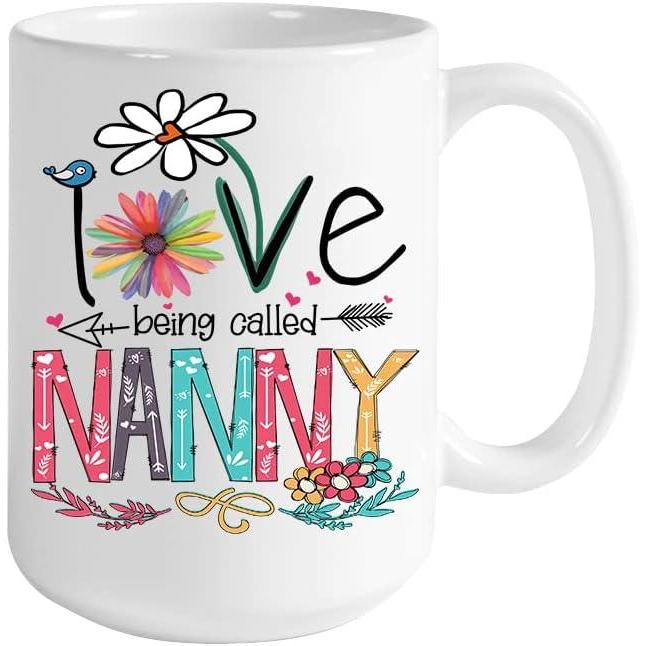 imageNAZENTI Grandma Mug Gift for Mother Christmas Mug 15oz  Nanny