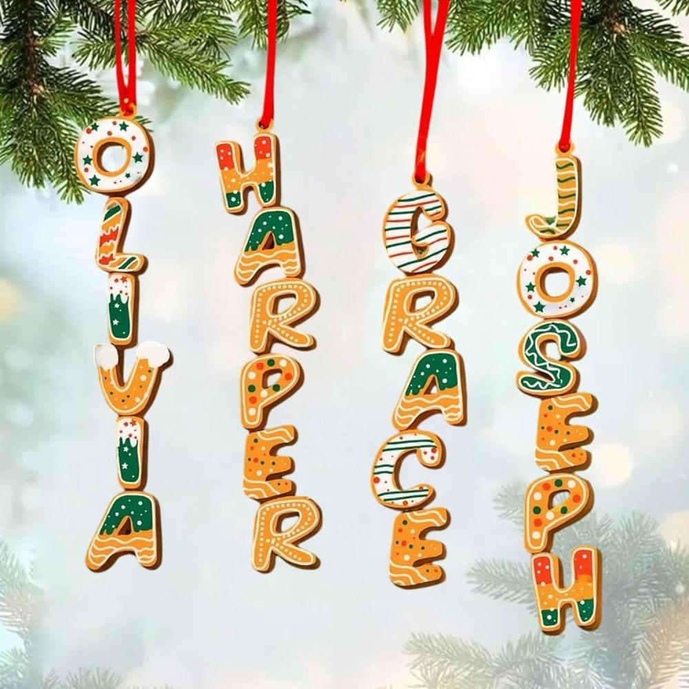 imageNAZENTI Personalized Babys First Christmas Ornament 2025 Personalized Baby 1st Christmas Ornament Custom New Babys Gifts Keepsake First New Baby Girl Boy Xmas Gift for New Mom Dad 203