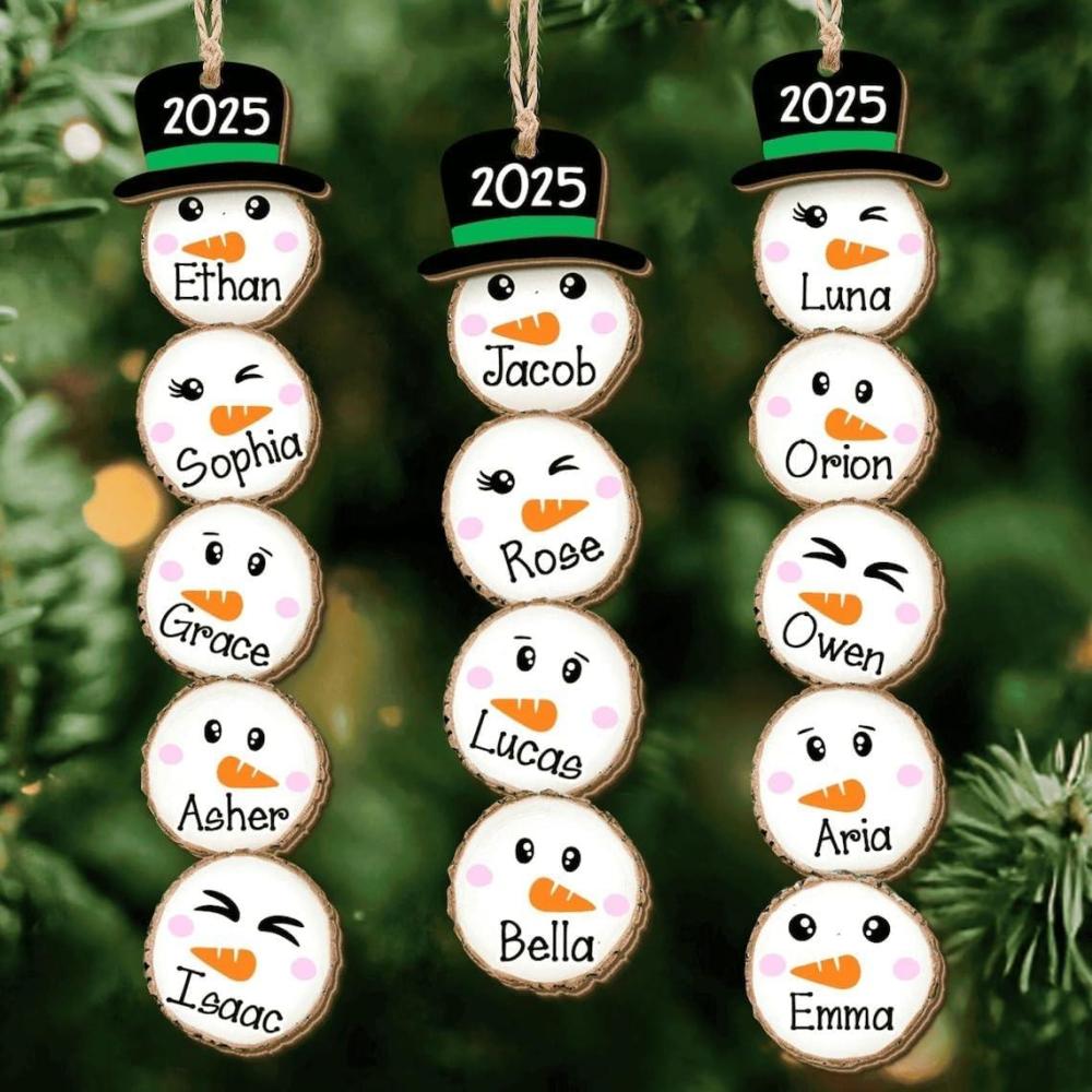imageNAZENTI Personalized Babys First Christmas Ornament 2025 Personalized Baby 1st Christmas Ornament Custom New Babys Gifts Keepsake First New Baby Girl Boy Xmas Gift for New Mom Dad 210