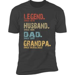 NAZENTI Personalized Fist Bump American Flag Dad Grandpa Shirt Custom Daddy Grandpa Shirt Gift for Men Fathers Day Tee S-4XL(Legend Grandpa)
