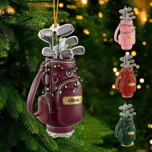 NAZENTI Personalized Football Christmas Ornament 2025 – Custom Player Decoration for Tree, for Football Lovers and Team Members Design 03(Design 1)