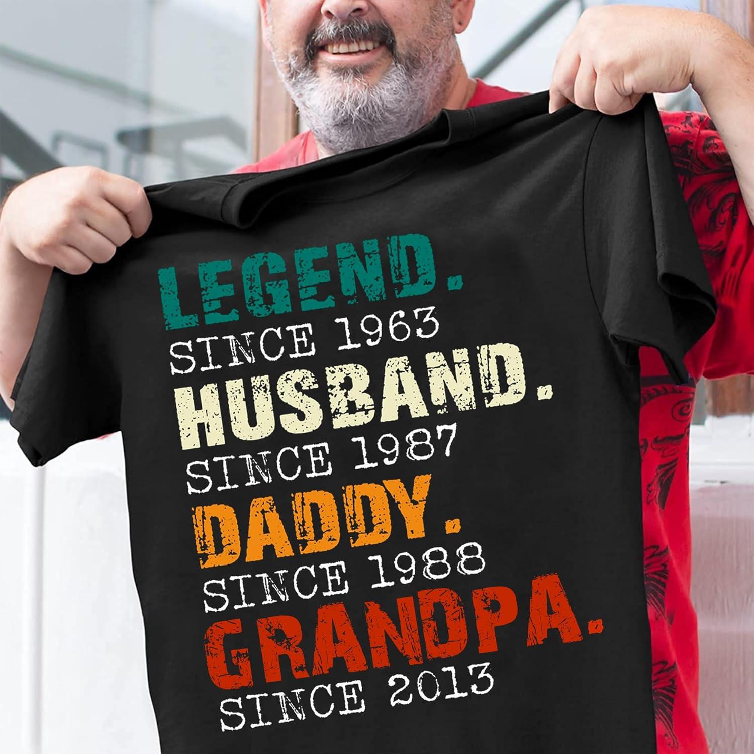 imageNAZENTI Personalized 4th of July Shirt for Dad Grandpa American Flag Tee for Men USA TShirtd Gift for Independence Day4