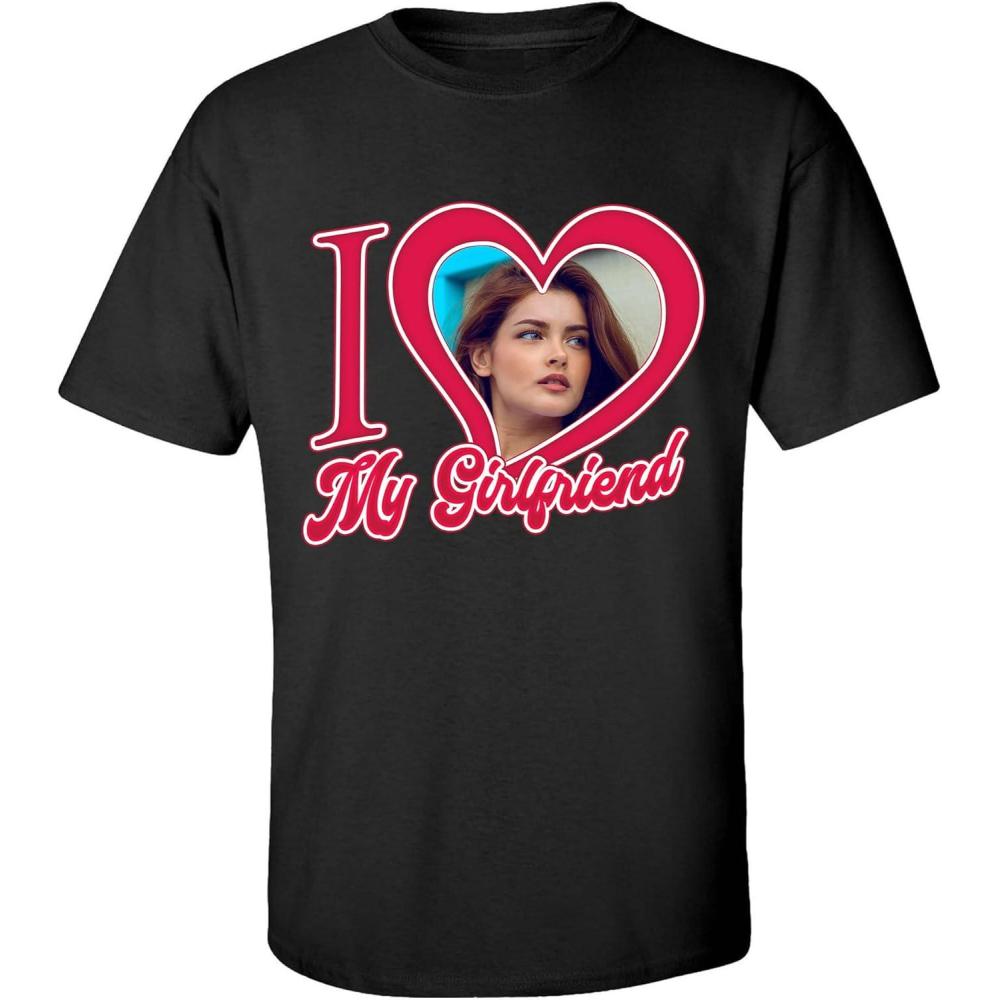 imageI Love My Girlfriend Shirt  I Love My Boyfriend  Personalized Gifts for Men Women  Valentine Birthday Memorial Shirt Gift Design 5 One Size4XLarge