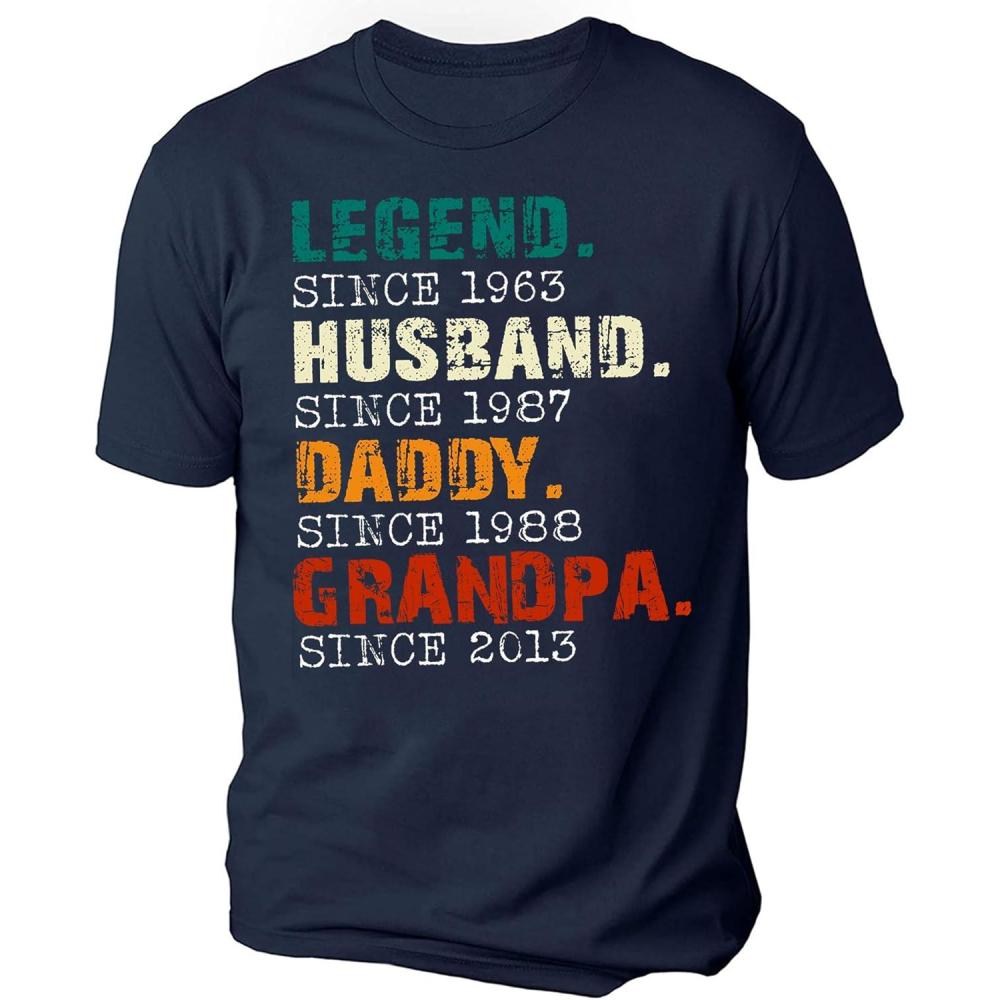 imageNAZENTI Personalized 4th of July Shirt for Dad Grandpa American Flag Tee for Men USA TShirtd Gift for Independence Day4