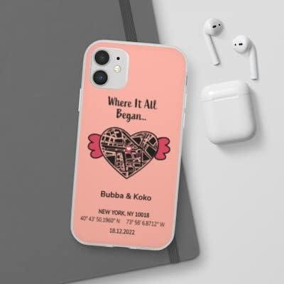 imagePersonalized Couple Phone Case Where We Met Phone Case for All iPhone Models Where It All Began Romantic Gift Gift for Her and Him Boyfriend Phone Case Valentine Birthday Gift for Girlfriend