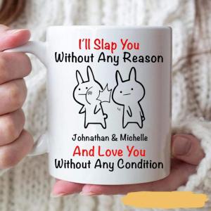 Personalized Couple Cup – I Love You Mug, Custom Couple Names Cup, Valentine’s Mug, Girlfriend Gifts, Couple Mugs For Him And Her, Funny Gift For Lover, Couple Matching Cups