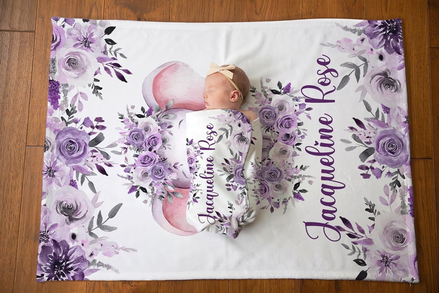 image:imageNAZENTI Baby Boy Blanket Custom Name Boy Blanket Personalized Animal Blanket Baby Name Blanket Baby Boy Blanket Mothers Day Birthday Gifts 30x40 50x60 60x80 InchesMulti 04