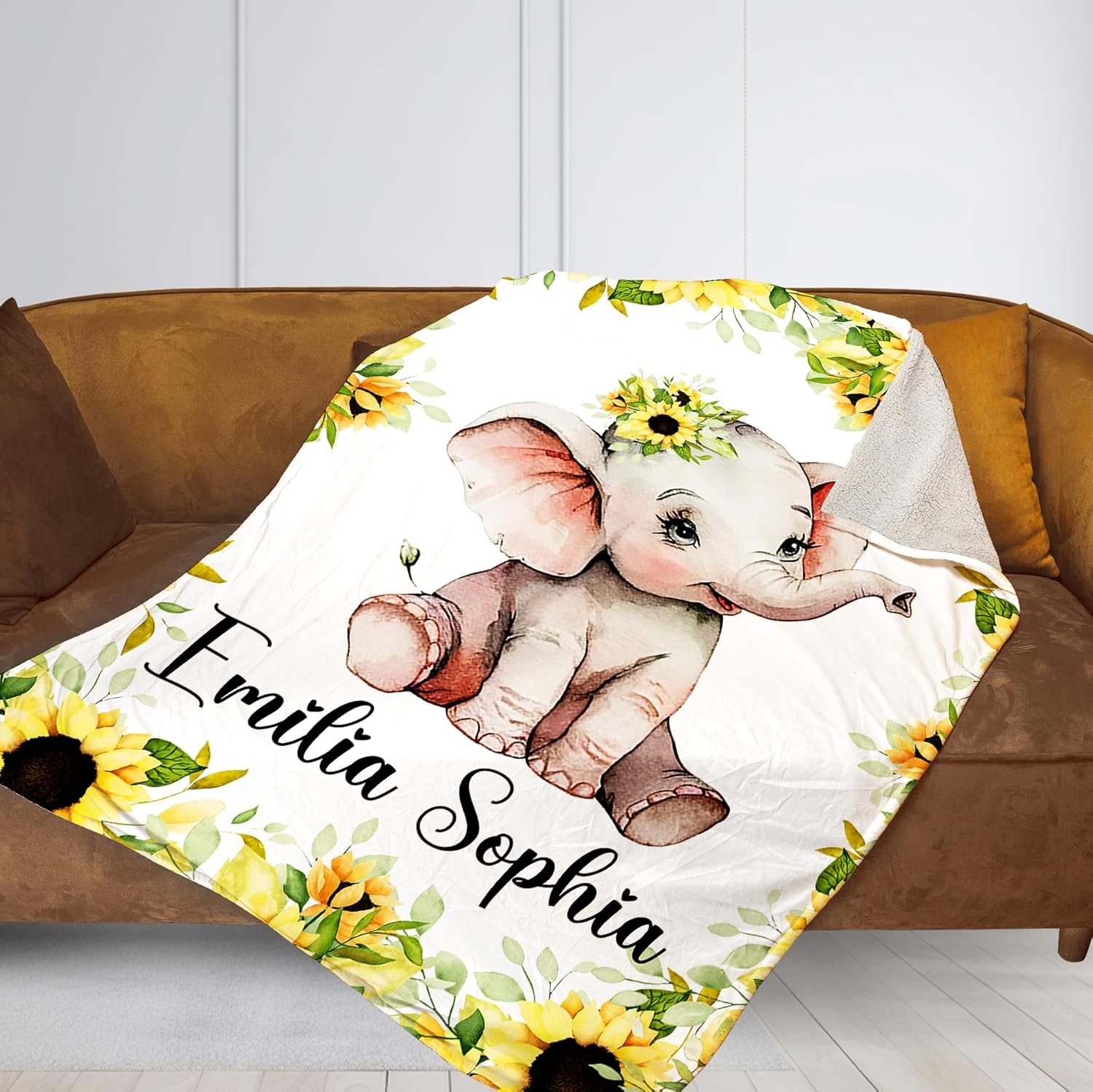 image:imageNAZENTI Baby Boy Blanket Custom Name Boy Blanket Personalized Animal Blanket Baby Name Blanket Baby Boy Blanket Mothers Day Birthday Gifts 30x40 50x60 60x80 InchesMulti 07