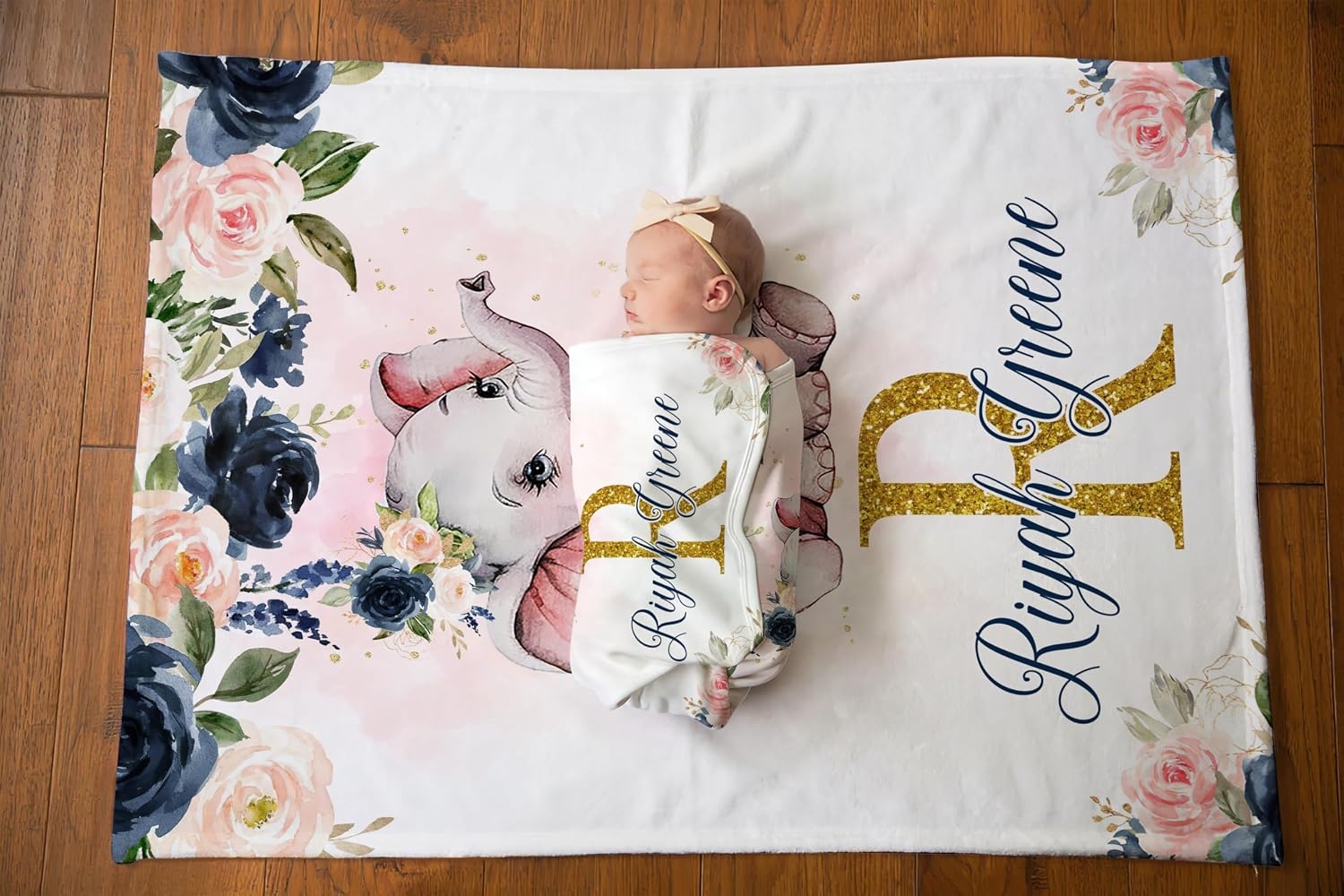 image:imageNAZENTI Baby Boy Blanket Custom Name Boy Blanket Personalized Animal Blanket Baby Name Blanket Baby Boy Blanket Mothers Day Birthday Gifts 30x40 50x60 60x80 InchesMulti 08