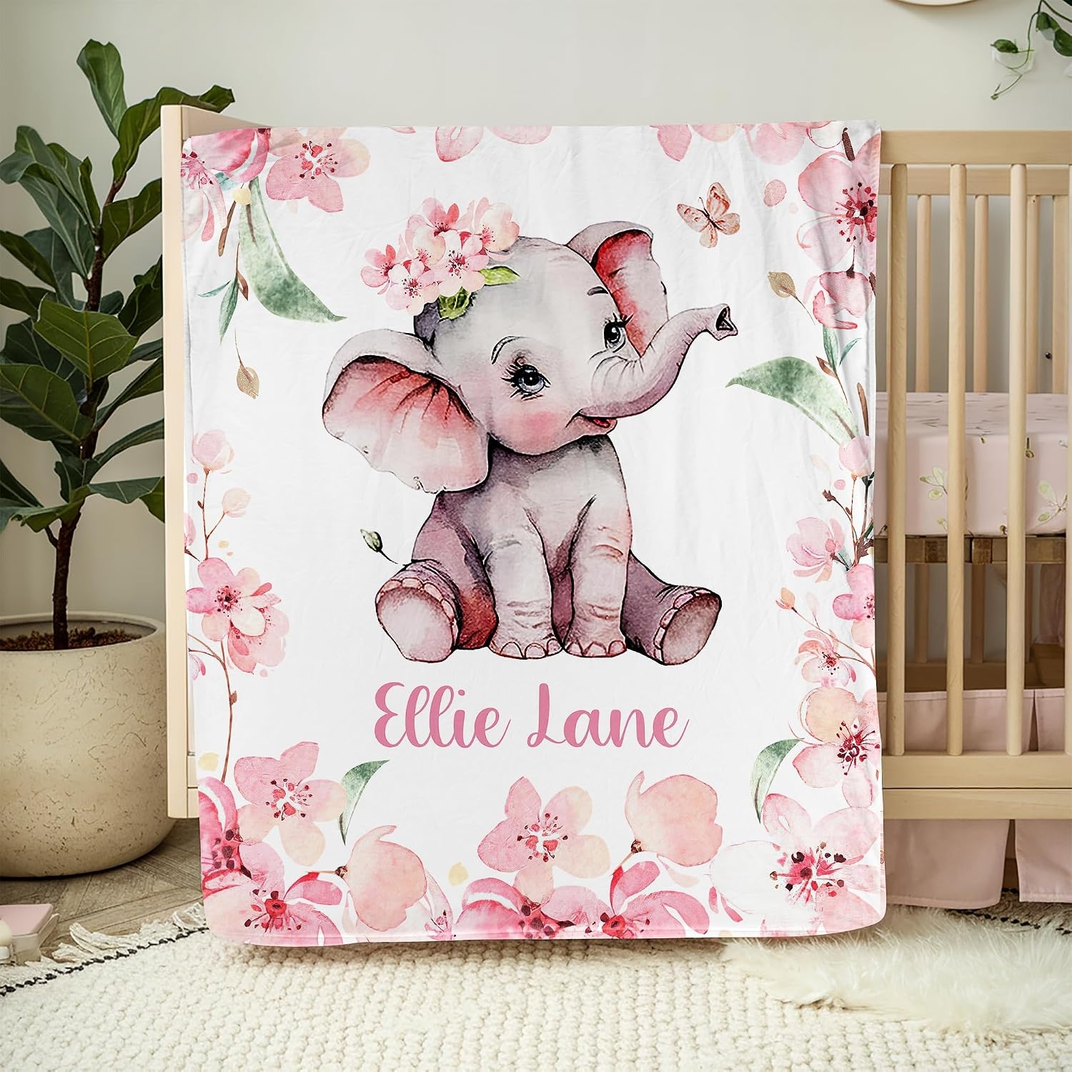 image:imageNAZENTI Baby Boy Blanket Custom Name Boy Blanket Personalized Animal Blanket Baby Name Blanket Baby Boy Blanket Mothers Day Birthday Gifts 30x40 50x60 60x80 InchesMulti 10