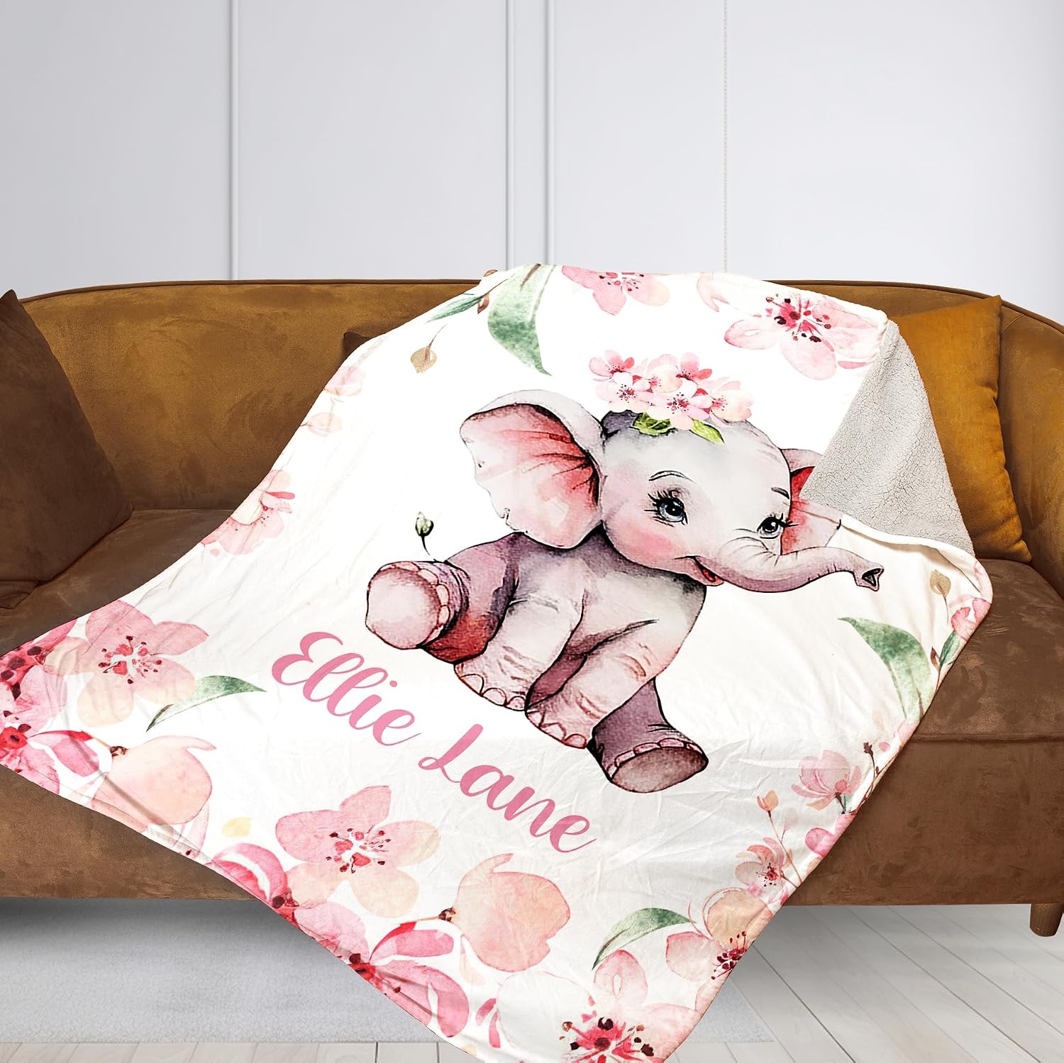 image:imageNAZENTI Baby Boy Blanket Custom Name Boy Blanket Personalized Animal Blanket Baby Name Blanket Baby Boy Blanket Mothers Day Birthday Gifts 30x40 50x60 60x80 InchesMulti 10
