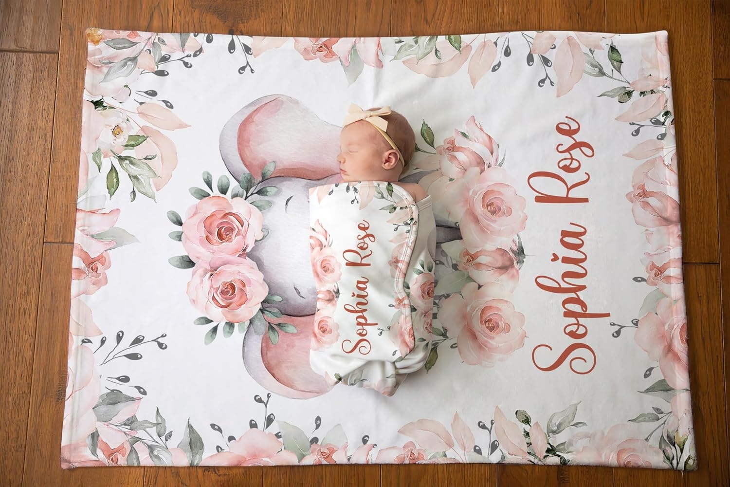image:imageNAZENTI Baby Boy Blanket Custom Name Boy Blanket Personalized Animal Blanket Baby Name Blanket Baby Boy Blanket Mothers Day Birthday Gifts 30x40 50x60 60x80 InchesMulti 02