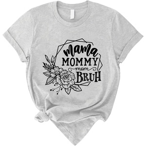 Personalized Mom Shirt – Mama Mommy Mom Bruh Flower2 – Gift for Mom, Mother’s Day Shirt, Mama Shirt